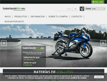 Tablet Screenshot of bateriasdelitio.eu